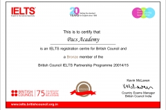 british council certificate